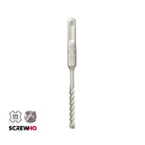 6.5 x 120mm SDS Plus Drill Bit 4 Cutter Solid Carbide Tip